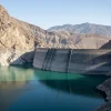 The water behind the Amir Kabir dam north of Tehran, which supplies the city with water, has plummeted to its lowest levels in history.